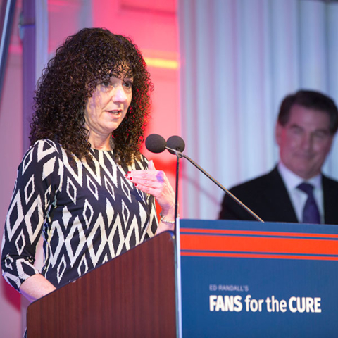 Prostate cancer survivor, Karen Shaffer