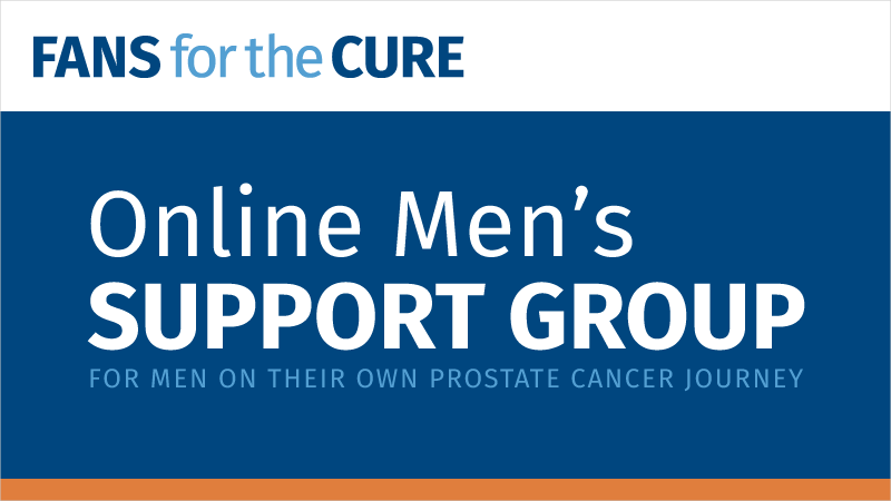 Fans for the Cure's Online Men's Support Group