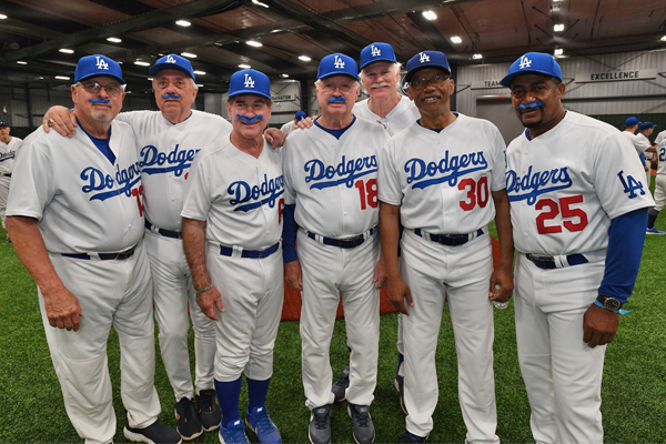 Steve Garvey and his Dodgers teammates