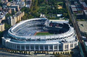 Yankee Stadium, seen from the air