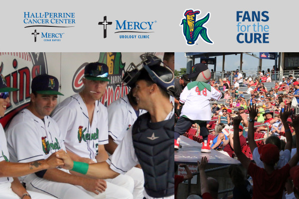 Prostate Cancer Awareness Night with Mercy Medical Center and the Cedar Rapids Kernels