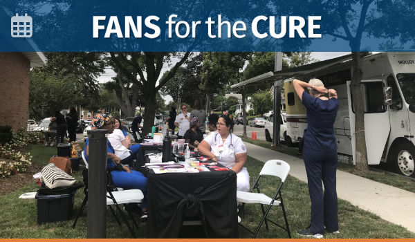 Fans for the Cure at a Molly University health event