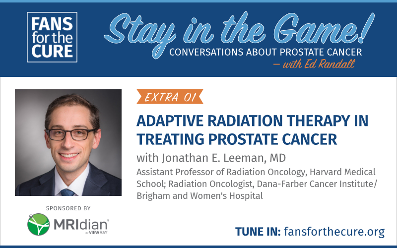 Adaptive Radiation Therapy in Treating Prostate Cancer with Dr. Jonathan Leeman