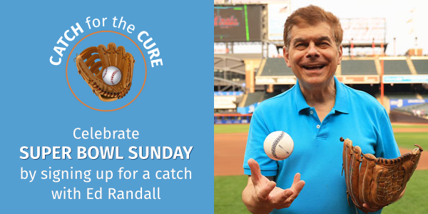 Celebrate Super Bowl Sunday by having a catch with Ed Randall