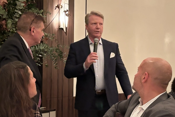 Phil Simms at The Visionary Dinner