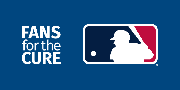 Fans for the Cure and MLB logos