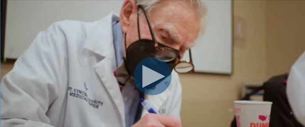 A screenshot of the What's Next? documentary trailer