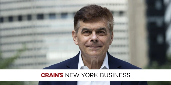 Ed Randall honored by Crain's New York Business