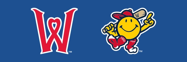 Worcester Woosox logo and Smiley Ball mascot