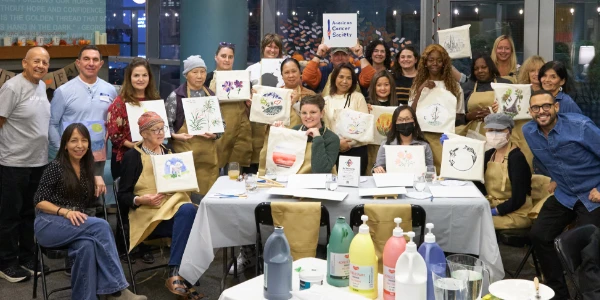 Caregivers gather at Hope Lodge in New York City