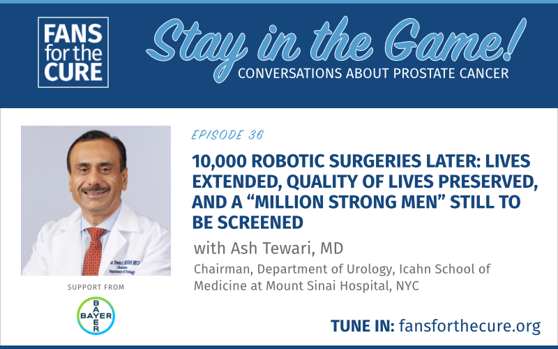 Stay in the Game podcast episode with Dr. Ash Tewari