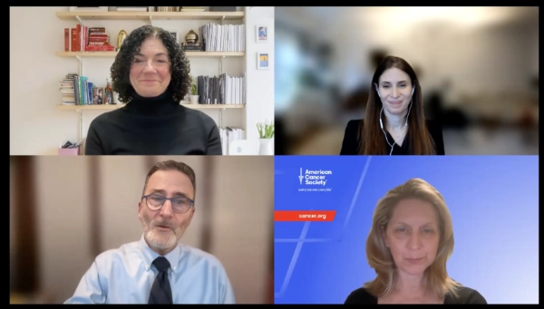 A screenshot of Beyond Treatment webinar