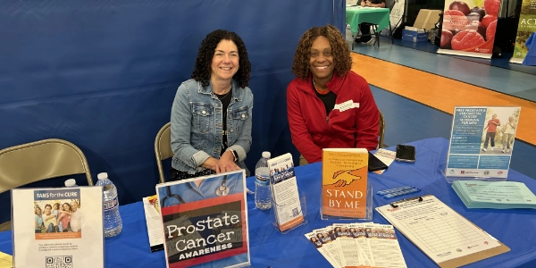 Fans for the Cure at a health fair in New Jersey