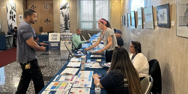 A health screening at the City of New Rochelle, NY