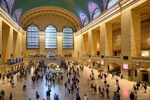 The main lobby at Grand Central Station in New York City