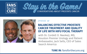 Balancing effective prostate cancer treatment and quality of life with HIFU Focal Therapy