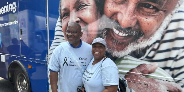 The Honorary Walk Marshals for the Harlem Cares! walk.