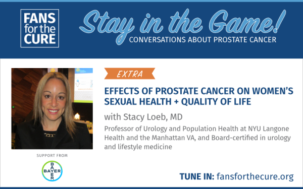 The Effects of Prostate Cancer on Women’s Sexual Health and Quality of Life with Stacy Loeb, MD